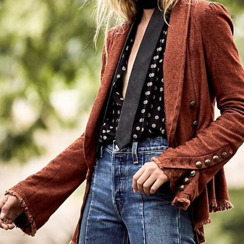 Free People Throwback Corduroy Jacket